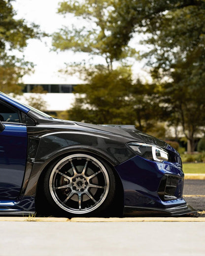 JDMuscle [15-21 WRX/STI] VS Style Carbon Fiber/FRP Fenders