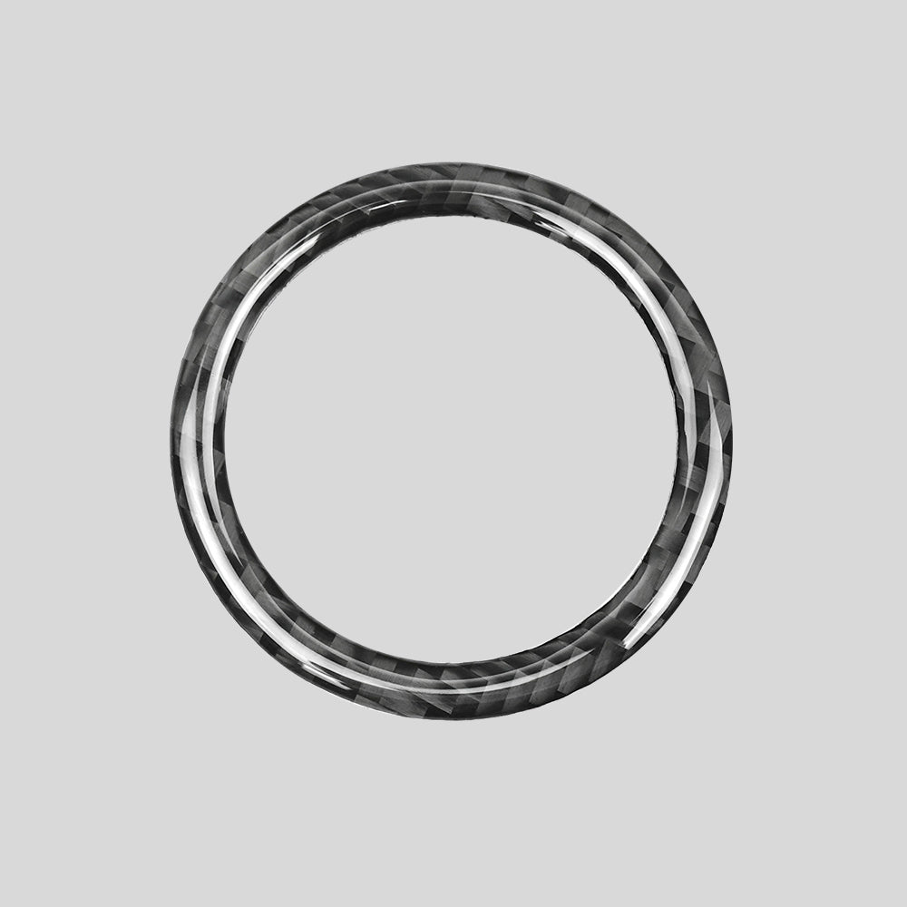 JDMuscle [15-21 WRX/STI] P&S Series Carbon Fiber Ignition Button Trim image 0