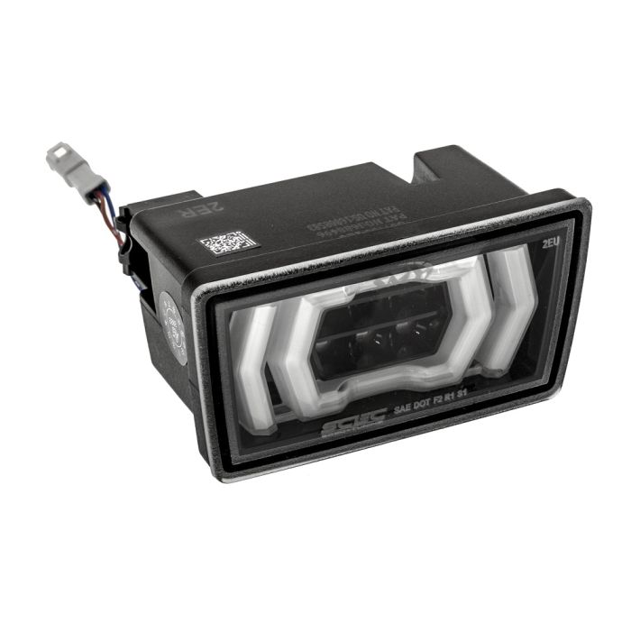 SMY F1 IOI Hyper-Flash Rear Brake Light / DRL White Bar 2015-2021 WRX / STI image 1