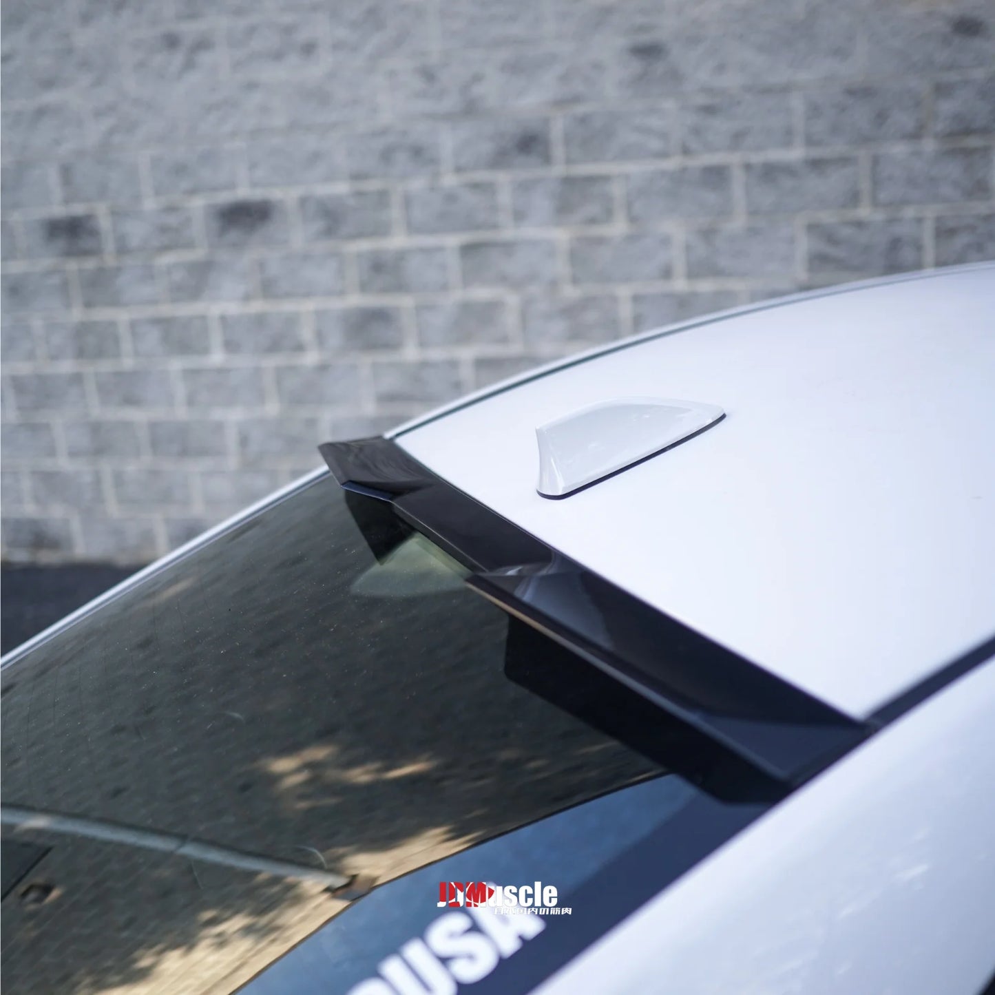 JDMuscle [22-25 WRX] V1 Roof Spoiler-Paint Matched/Gloss Black