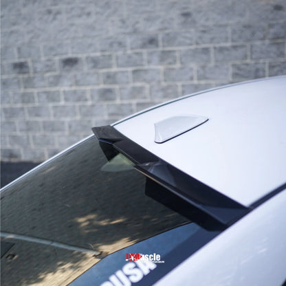 JDMuscle [22-25 WRX] V1 Roof Spoiler-Paint Matched/Gloss Black