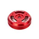 GrimmSpeed Lightweight Crank Pulley - Red - 2015-21 Subaru WRX, 2013-21 Subaru BRZ