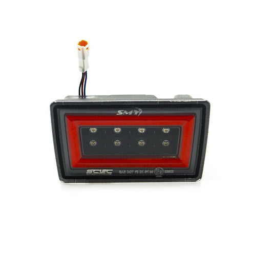 SMY F1 V3 Hyper-Flash RBL, Clear w/ DRL Red Light Bar 2011-2014 WRX / STI image 0