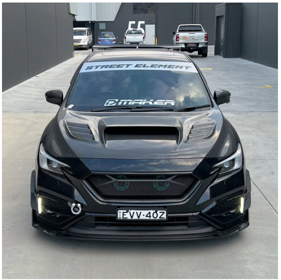 JDMuscle [22-25 WRX] JDM Style Fog Light Bezel w/ DRL and Turn image 1