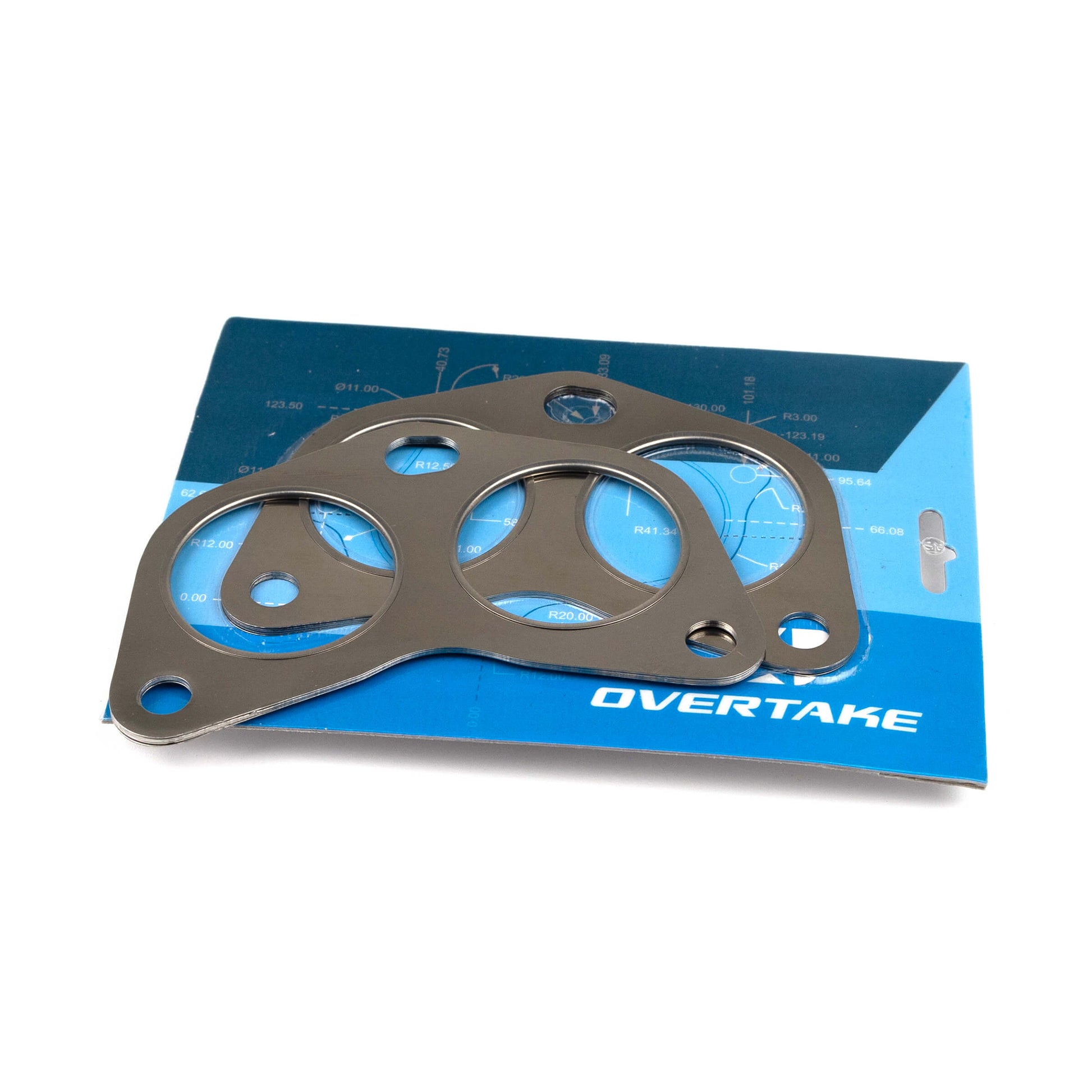Overtake Exhaust Gasket Set - Subaru WRX 2015-21, FXT 14-18 image 1