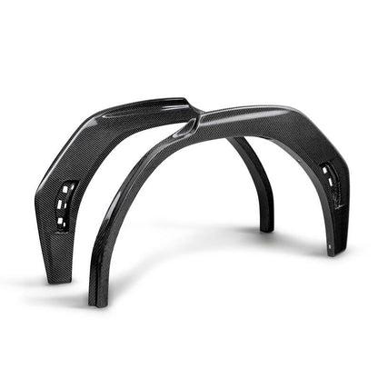 Carbon fiber rear fender trim for 2022-2025 Subaru WRX