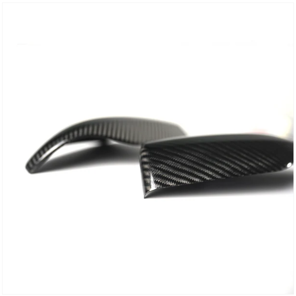 JDMuscle [22-25 WRX] Tanso Dry Carbon Fiber Side Mirror Covers w/ Gloss Finish image 2
