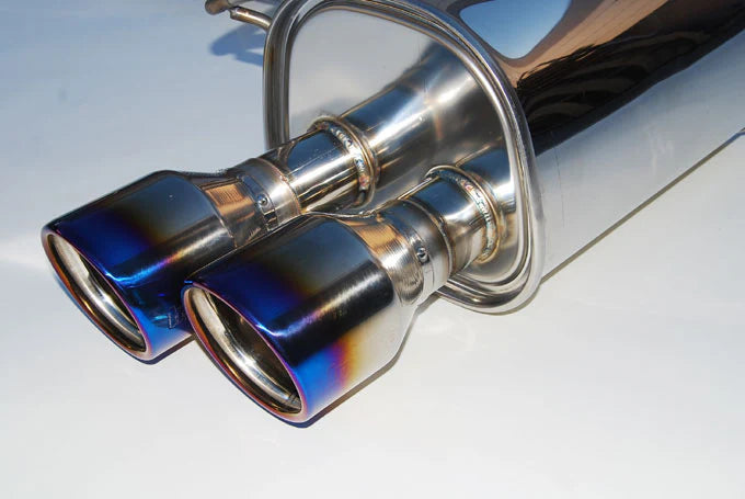 Invidia 11-14 Subaru WRX/STI Sedan Q300 Quad Titanium tip Cat-back Exhaust