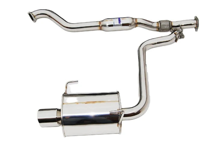 Invidia 08-14 Subaru WRX Sedan Q300 Single Rolled S.S.Tip Cat-back Exhaust
