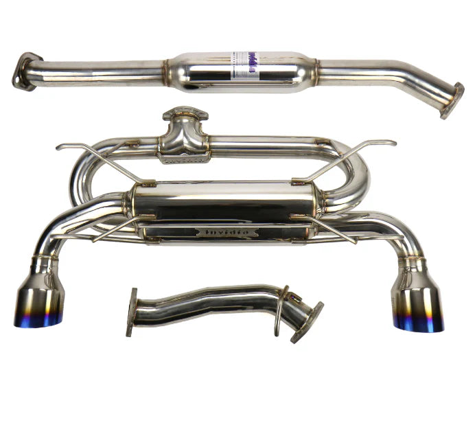 Invidia 12-Up Subaru BRZ Toyota 86 Gemini R400 Titanium Tips Cat-back Exhaust