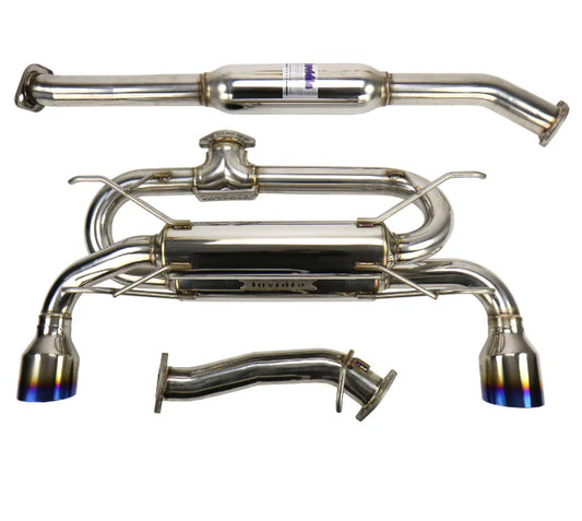 Invidia 12-Up Subaru BRZ Toyota 86 Gemini R400 Titanium Tips Cat-back Exhaust