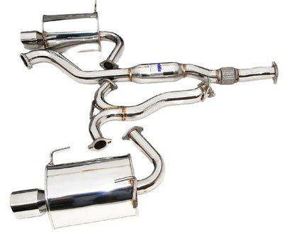 Invidia 14-Up Subaru Forester XT Q300 Dual Rolled S.S.Tips Cat-Back Exhaust