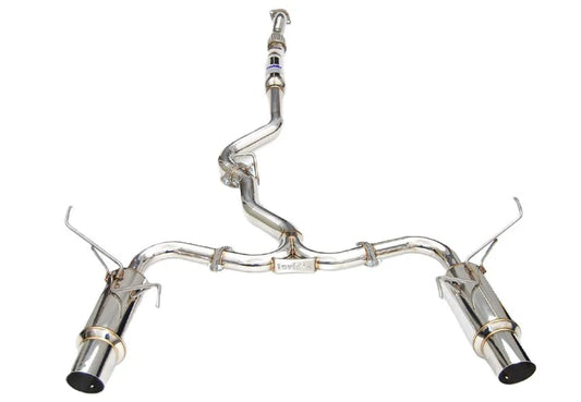 Invidia 08-14 Subaru WRX/STI Sedan Dual N1 S.S.Tips Cat-back Exhaust