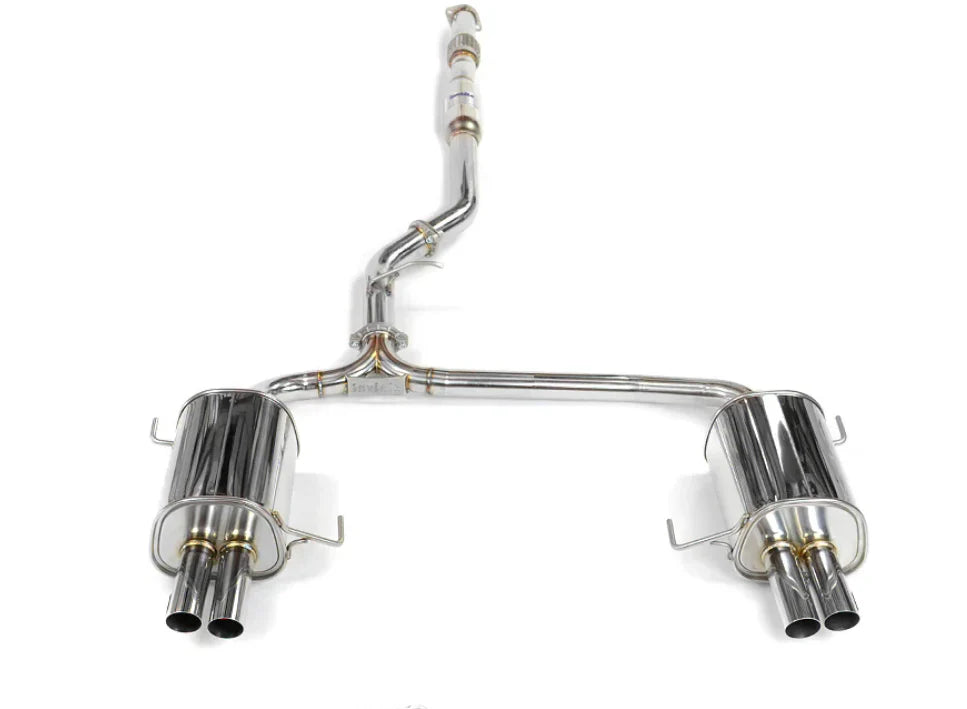 LEGACY Q300 QUAD. STAINLESS STEEL TIPS CAT-BACK