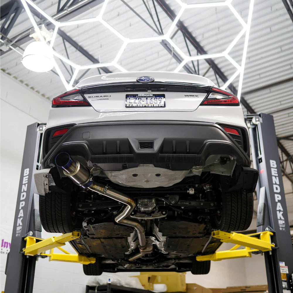 JDMuscle [22-25 WRX] Extreme Titanium Single Exit Catback Exhaust