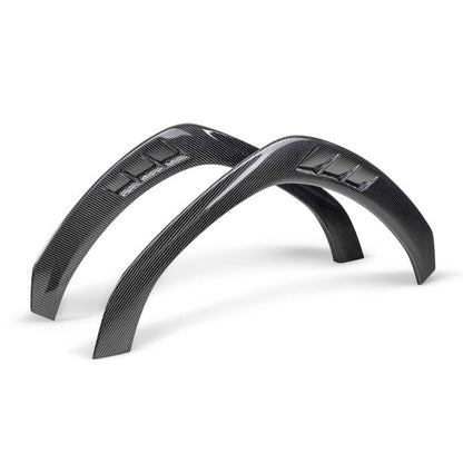 Carbon fiber front fender trim for 2022-2025 Subaru WRX