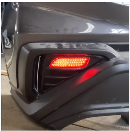 JDMuscle [22-25 WRX] JDM Style Rear Bumper Reflector LED Light | DRL+BRAKE image 2