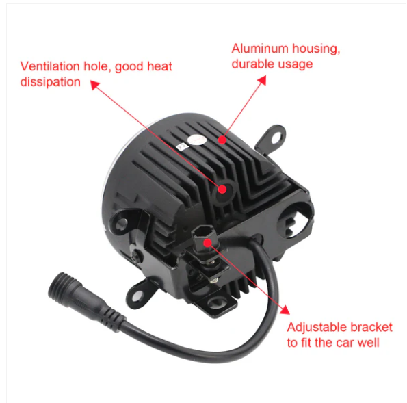 JDMuscle LED / Halo DRL Fog Light Housings 15-21 WRX or STI / 13+ BRZ or FT86 / image 3