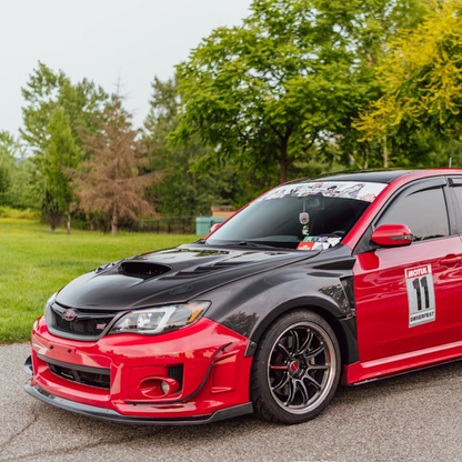 JDMuscle [08-14 WRX/STI] Carbon Fiber/FRP Fenders VS Style image 0