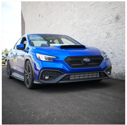 JDMuscle [22-25 WRX] OEM Style Sport Grille w/ Integrated Emblem Mount image 1
