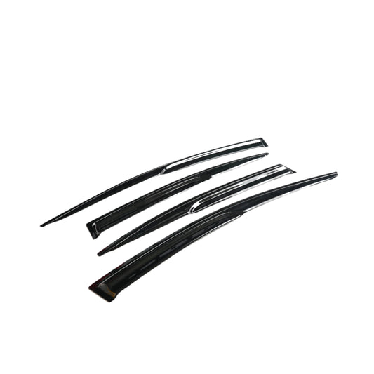 JDMuscle [15-21 WRX/STI] V2 Rain Guards / Window Visors image 0