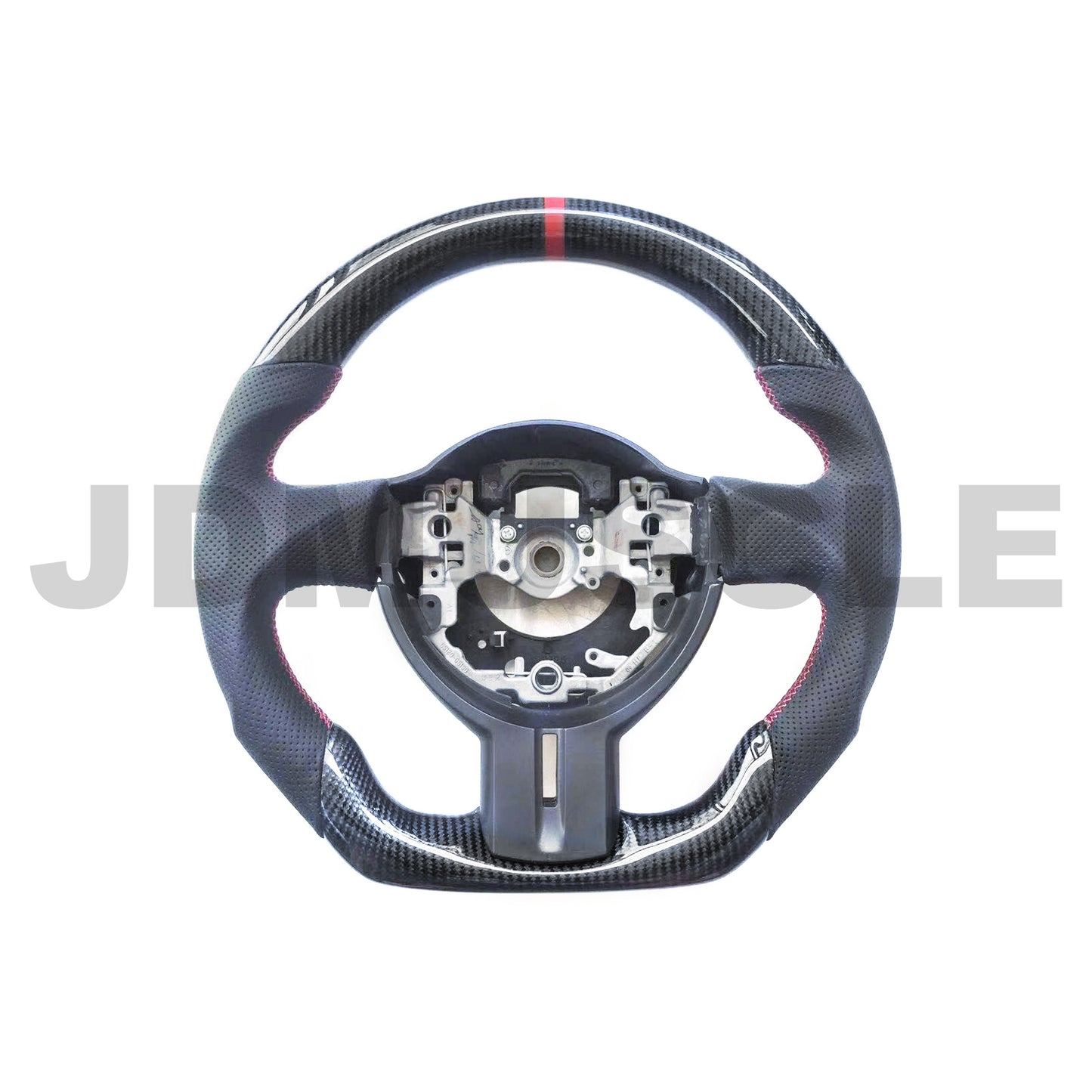JDMuscle Custom Carbon Fiber Steering Wheel for 2013-2016 BRZ/FRS image 0