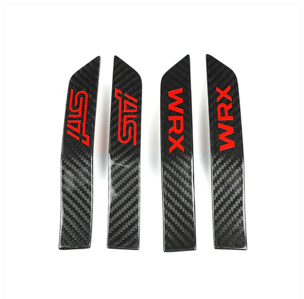 JDMuscle 15-21 WRX Tanso Carbon Fiber Fender Emblem V2 image 2