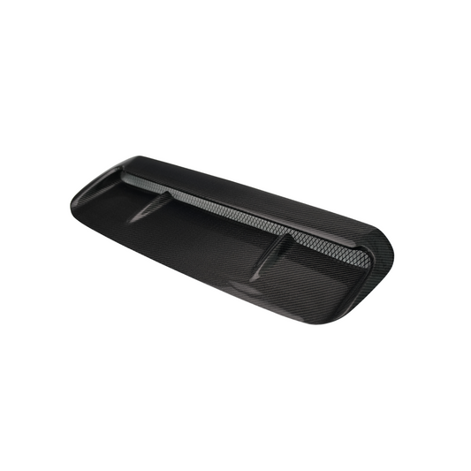 JDMuscle [22-25 WRX] Carbon Fiber Hood Scoop - A1 Style image 0