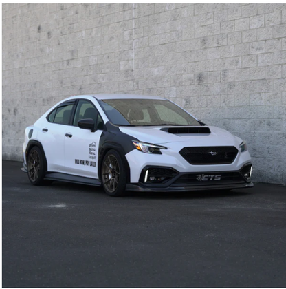 JDMuscle [22-25 WRX] GC8 Style Version 2 Tanso Carbon Fiber Hood Scoop image 6