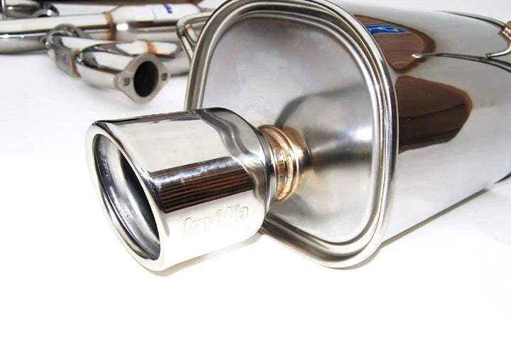 Invidia 14-Up Subaru Forester XT Q300 Dual Rolled S.S.Tips Cat-Back Exhaust