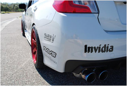 Invidia 15-21 Subaru WRX/STI Sedan Q300 Quad Titanium Tips Cat-back Exhaust