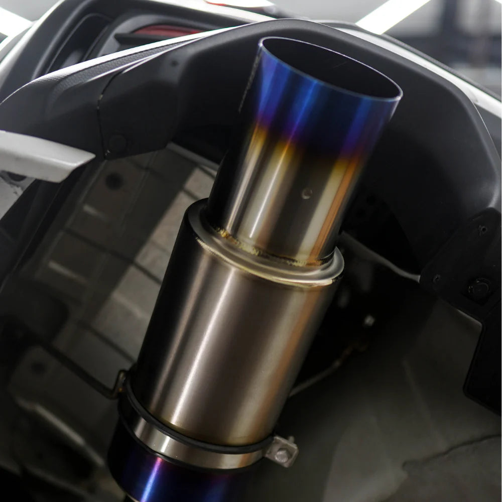 JDMuscle [22-25 WRX] Extreme Titanium Single Exit Catback Exhaust
