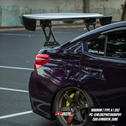 JDMuscle 15-21 WRX/STI Carbon Fiber Replacement Spoiler Base for JDMuscle VS Style