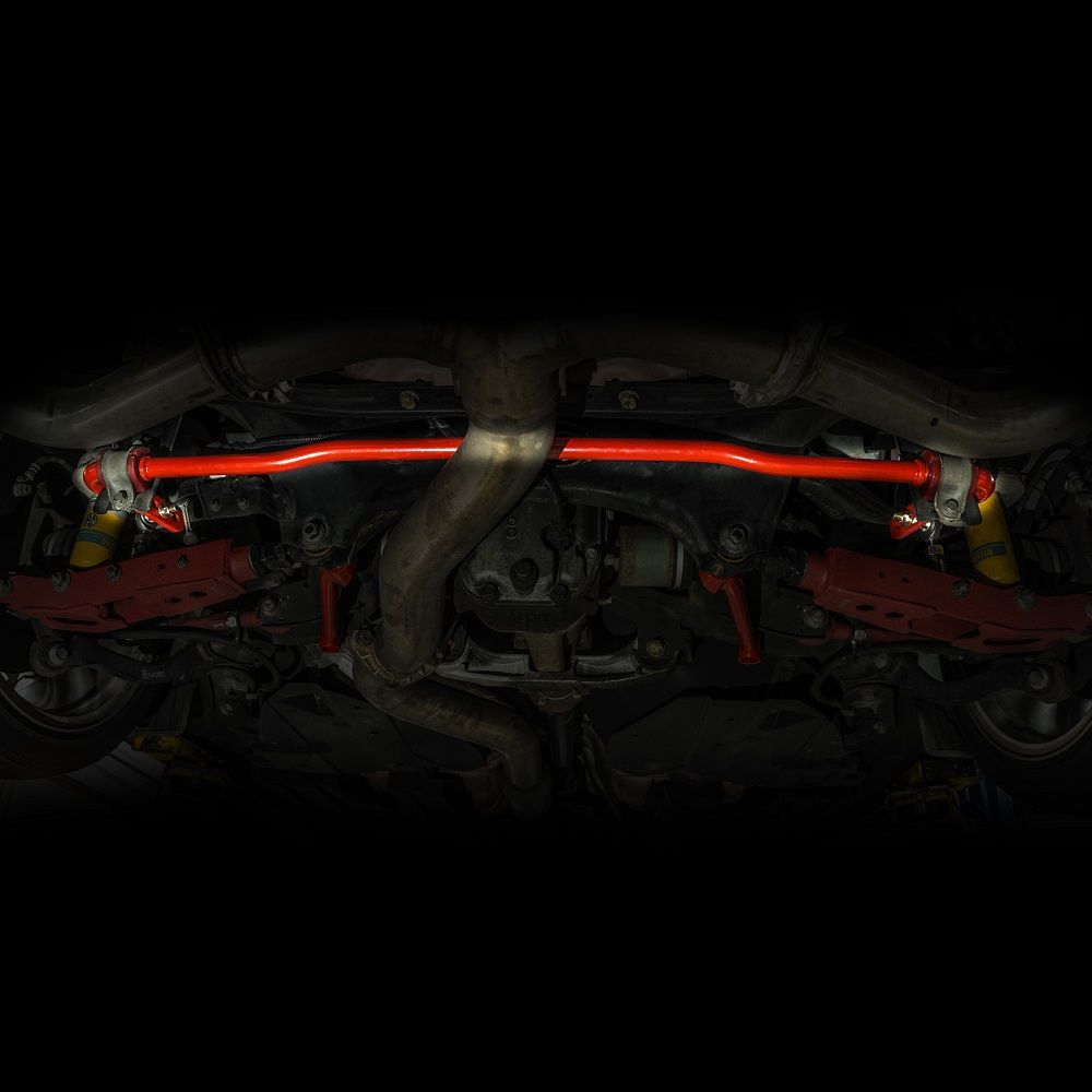 SMY 24mm Solid Heavy Duty Rear Sway Bar 3 Point Adjustable 2008-2021 WRX / STI image 2