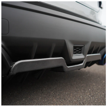 JDMuscle [22-25 WRX] V1 Carbon Fiber Rear Diffuser image 1