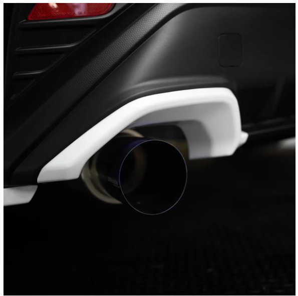 JDMuscle [22-25 WRX] Paint Matched Exhaust Finisher Trim Replacements image 3