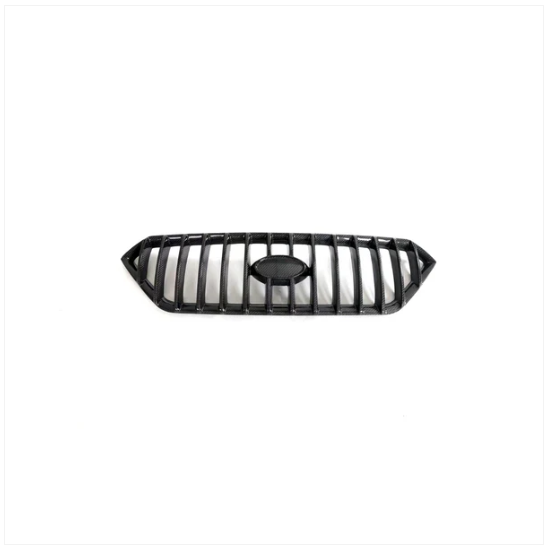 JDMuscle [22-25 WRX] Carbon Fiber Front Bumper Grille - Amuga Style image 1