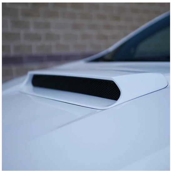 JDMuscle [22-25 WRX] Oversized Hood Scoop OE+ Style - Paint Matched image 1