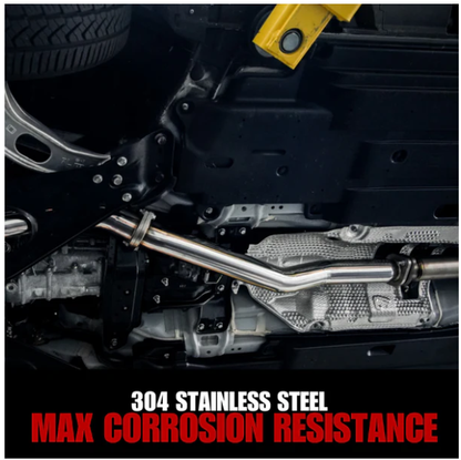 JDMuscle [22-25 WRX MT] 3" Performance Intermediate Pipe / Front Pipe image 4