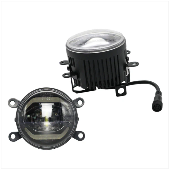 JDMuscle LED / Halo V2 DRL Fog Light Housings 15-21 WRX or STI / 13+ BRZ or FT86 image 2