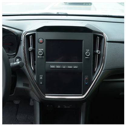 JDMuscle [22-25 WRX] P&S Series Carbon Fiber Center Console Frame Trim image 1