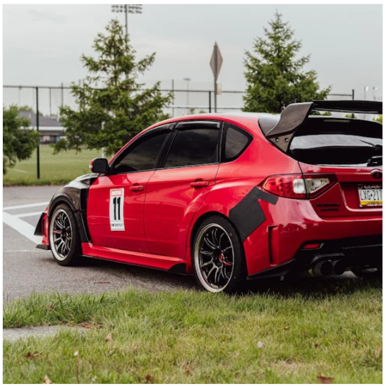 JDMuscle [08-14 WRX/STI] Carbon Fiber/FRP Fenders VS Style image 2