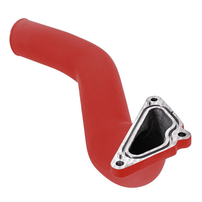 SMY GODZILLA Cast Aluminum Top Mount Intercooler Pipe Red 2022-2025 WRX image 2