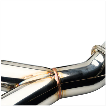 JDMuscle 22-25 WRX VB 4" Axle Back Muffler Delete Exhaust Polished Tip image 4