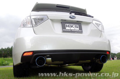 HKS SUPER TURBO MUFFLER GRB/GRF image 1