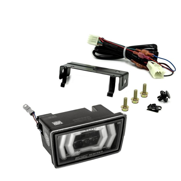 SMY F1 IOI Hyper-Flash Rear Brake Light / DRL White Bar 2015-2021 WRX / STI image 0