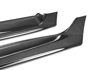 OE-style carbon fiber side skirts for 2015-2021 Subaru WRX/STi