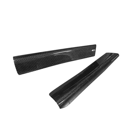 JDMuscle 15-21 WRX/STI Carbon Fiber Rear Spats VR Style image 0