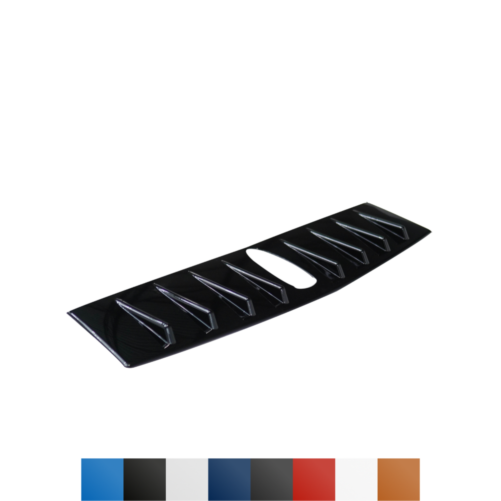 JDMuscle [22-25 WRX] Vortex Generator V1 Paint Matched / Gloss Black / ABS image 0