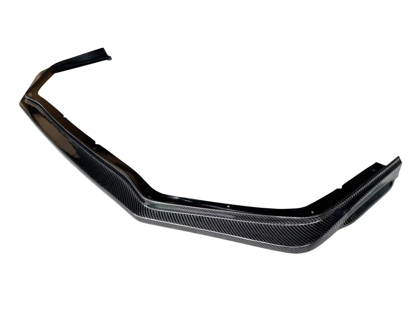 JDMuscle 15-17 WRX/STI Tsuki Style Carbon Fiber Front Lip image 0